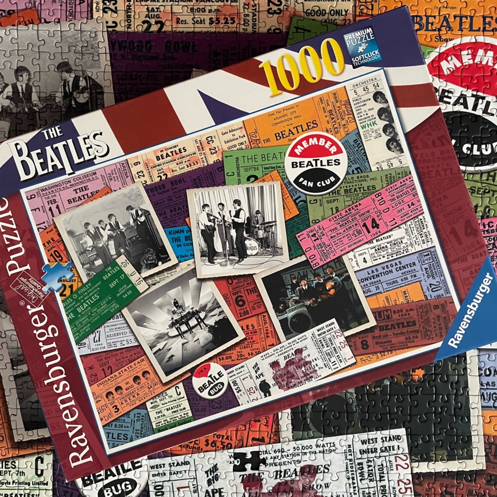 **Missing 1 Ravensburger The Beatles 1000 Pieces